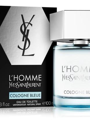 Yves saint laurent l'homme cologne bleue туалетна вода для чол...2 фото