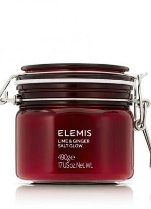 Сольовий скраб для тіла elemis lime and ginger 490 г