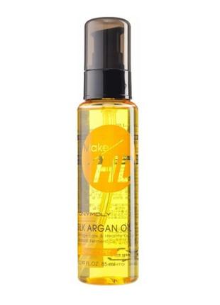 Арганова олія для волосся tony moly make hd silk argan oil 85 мл