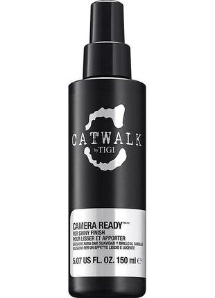 Блиск для волосся tigi catwalk camera ready для волосся 150 мл