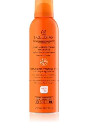 Collistar sun protection спрей для засмаги spf 10