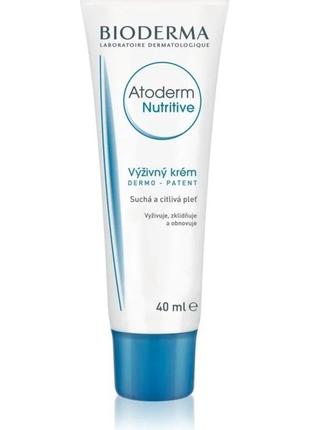 Bioderma atoderm nutritive поживний крем для сухої та дуже сух...