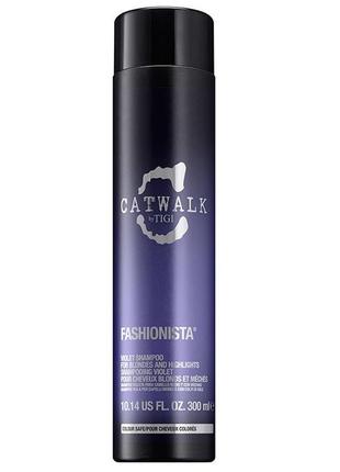 Шампунь tigi catwalk fashionista violet shampoo фіолетовий для...1 фото