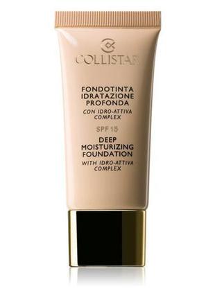 Collistar foundation deep moisturizing зволожуючий тональний к...