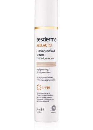 Sesderma azelac ru флюїд з ефектом вирівнювання spf 50