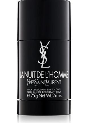 Yves saint laurent la nuit de l'homme дезодорант-стік для чоло...