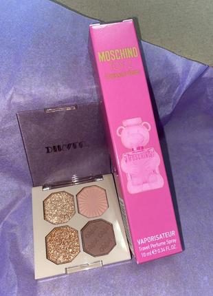 Набір парфум + палетка тіней