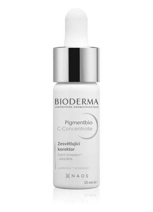 Bioderma pigmentbio c-concentrate освітлююча сировотка-коректо...