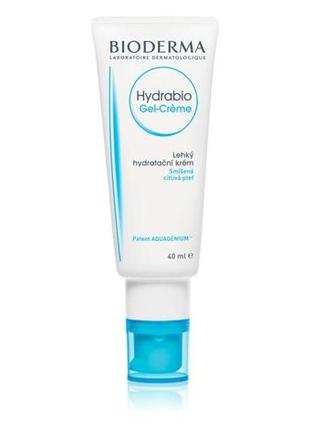 Bioderma hydrabio gel-creme легкий зволожуючий гель-крем для н...