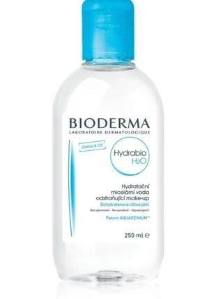 Bioderma hydrabio h2o міцелярна очищуюча вода для дегідратован...