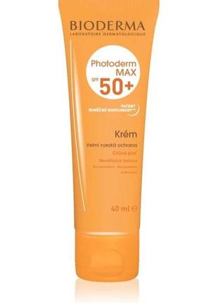 Bioderma photoderm max cream крем для засмаги для інтолерантно...