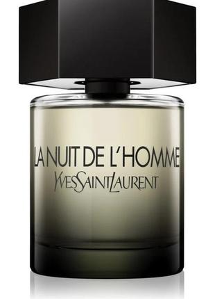 Yves saint laurent la nuit de l'homme туалетна вода для чоловіків1 фото