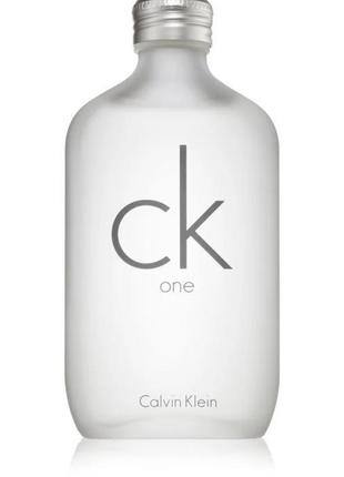 Calvin klein ck one туалетна вода унісекс1 фото