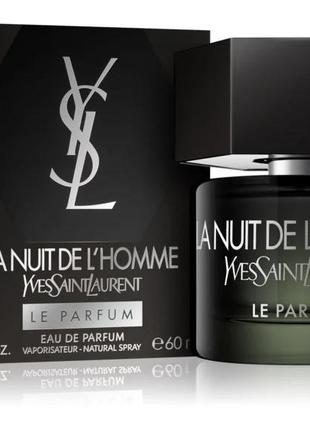 Yves saint laurent la nuit de l'homme le parfum парфумована во...2 фото