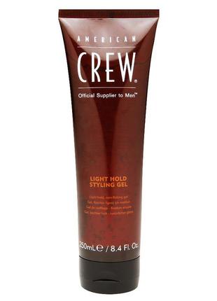 Гель для волосся american crew light hold styling gel легкої ф...