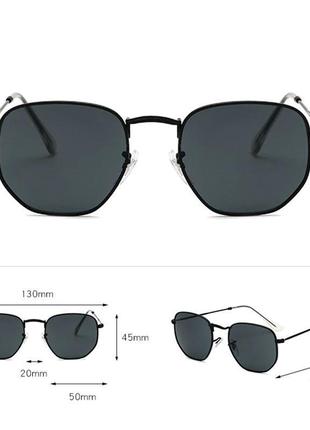 Сонцезахисні окуляри-авіатори leonlion у вінтажному стилі uv4004 фото