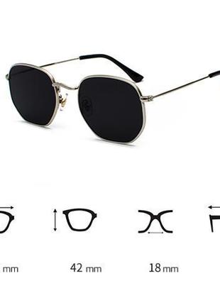 Сонцезахисні окуляри-авіатори leonlion у вінтажному стилі uv4005 фото