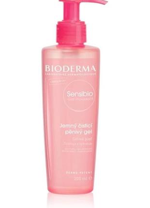 Bioderma sensibio gel moussant делікатний заспокоюючий та очищ...1 фото