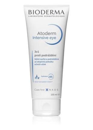 Bioderma atoderm intensive eye заспокійливий догляд для подраз...