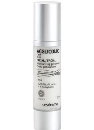 Sesderma acglicolic 20 facial відновлюючий та зволожуючий геле...