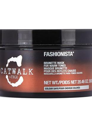 Маска для волосся tigi catwalk fashionista brunette тонуюча дл...