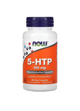 Now 5htp, 100 мг, 5-гідрокситриптофан