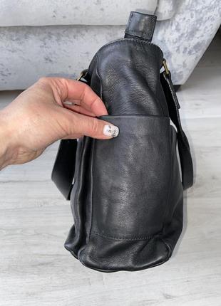 Велика шкіряна якісна сумка шопер prierly pear8 фото