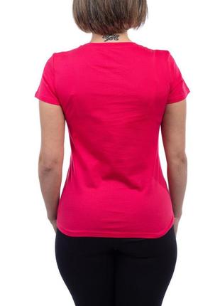 Bono футболка жіноча 000010 (приточна горловина) колір малина2 фото