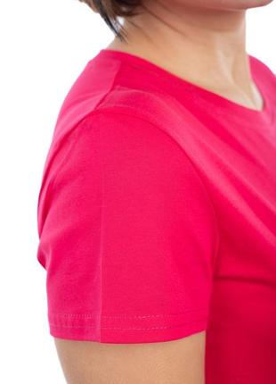 Bono футболка жіноча 000010 (приточна горловина) колір малина3 фото