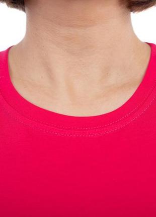 Bono футболка жіноча 000010 (приточна горловина) колір малина4 фото