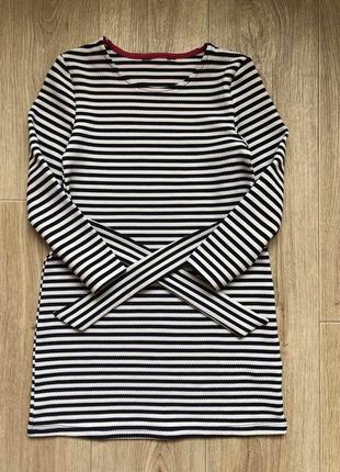 Платье в полоску с поясом primark 5-6 лет