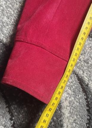 Малиновый пиджак кардиган xs-s рубчик жакет9 фото
