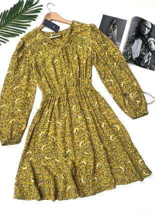 Лёгкое натуральное платье в цветочный принт. летние ярусное платья