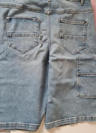 C&amp;a крутые стильные шорты, плотный но мягкий джинс,8 фото