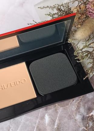 Крем-пудра для обличчя shiseido synchro skin self-refreshing custom finish powder foundation 310 silk, 9 г