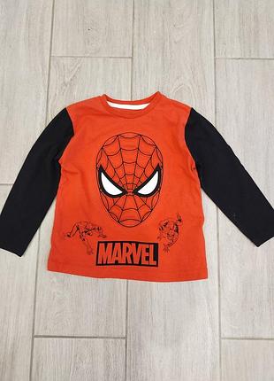 Лонгслив реглан человек паук marvel