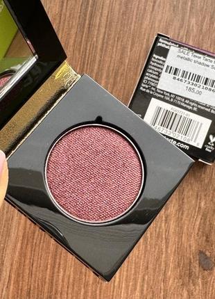 Тіні tarte tarteist metallic shadow scarlet4 фото