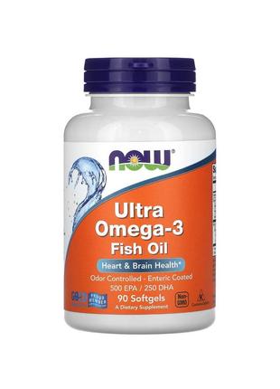 🐟 now ultra omega 3, 500 epa / 250 dha