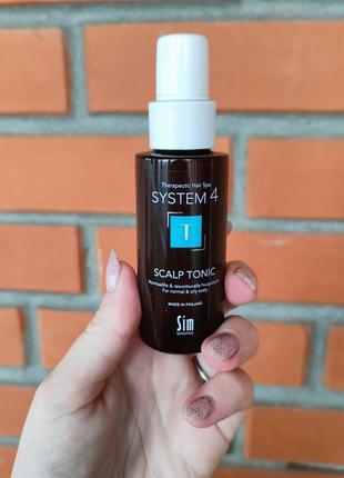 Тоник для стимуляции роста волос sim sensitive system 4 scalp tonic 50 мл