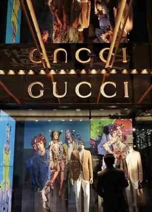 Брендовий жіночий шкіряний реень gucci