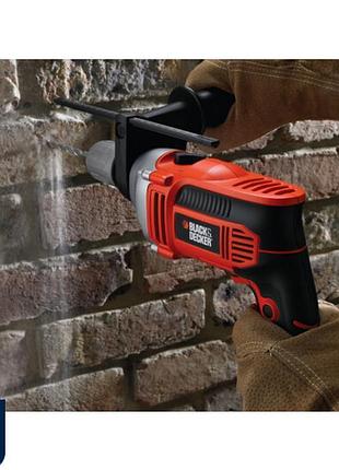 Дриль ударний black+decker kr705k 2