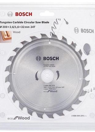 Пиляльний диск bosch eco wo 200x32-24t 2608644379