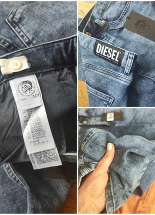 Стильные летние джинсы diesel талия регулируется, стрейч7 фото