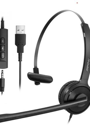 Гарнитура для колл центра mpow bh323a usb headset