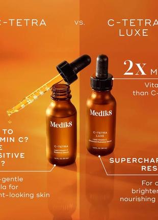 Сироватка з вітаміном с medik8 c-tetra luxe serum 30 ml4 фото