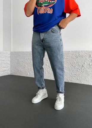 Чоловічі джинси якісні та приємні до тіла, зручні повсякденні штани для чоловіків1 фото
