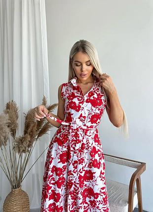 Нежное платье длины миди супер качества   💥+ большой размер