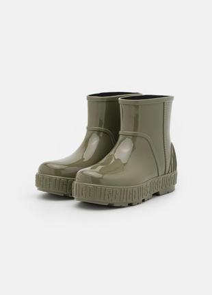 Гумові сапожки ugg з теплою устілкою