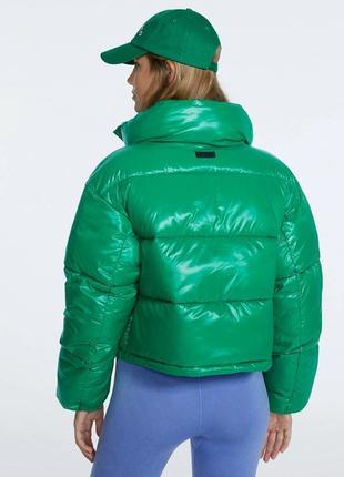 Дута куртка тепленька в трендових кольорах2 фото