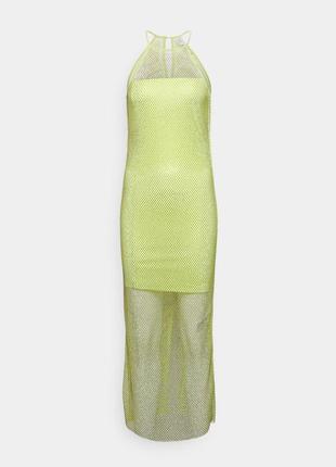 Сукня сітка кольчуга стрази5 фото